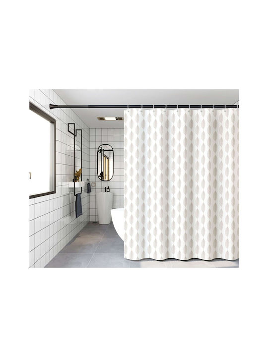 Ankor Peva Perdea de Baie 180x180cm Bej