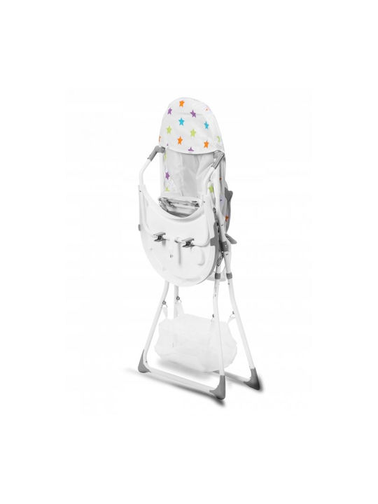 Ricokids Ricokids Eldo Klappbarer Baby Hochstuhl Farbe Weiß
