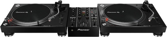 Pioneer PLX-500 PLX-500K Πικάπ με Direct Drive και Προενίσχυση Μαύρο