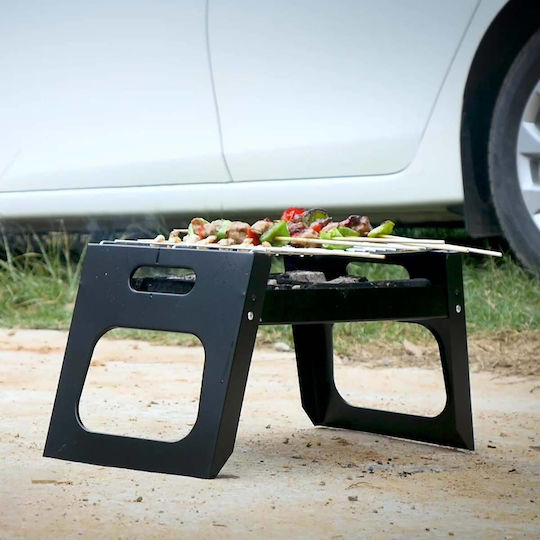 Mini Portable Charcoal Grill Folding 36x22x18cm