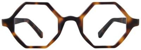 Zeus & Dione Oniros Acetate Prescription Eyeglass Frames Brown Tortoise ZD.ONIROS C2