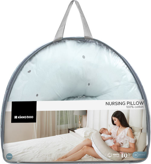 Kikka Boo Pregnancy & Breastfeeding Pillow Green Stripy Friends 60cm