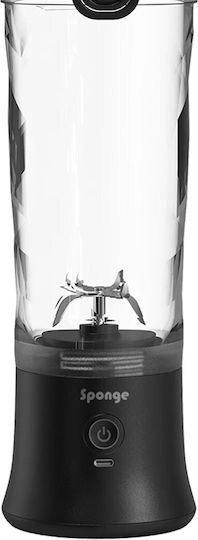 Sponge Mixer Mit Kunststoffkanne 600 ml Schwarz