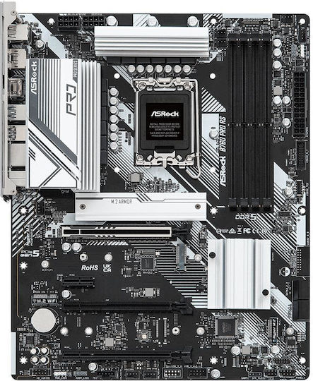 ASRock B760 PRO RS Motherboard ATX με Intel 1700 Socket 90-MXBKS0-A0UAYZ