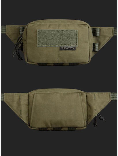 Savotta Στρατιωτικό Τσαντάκι Μέσης από Cordura Μαύρο 1.5lt