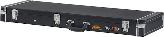 Tobago Koffer E-Gitarre Gepolstert Schwarz