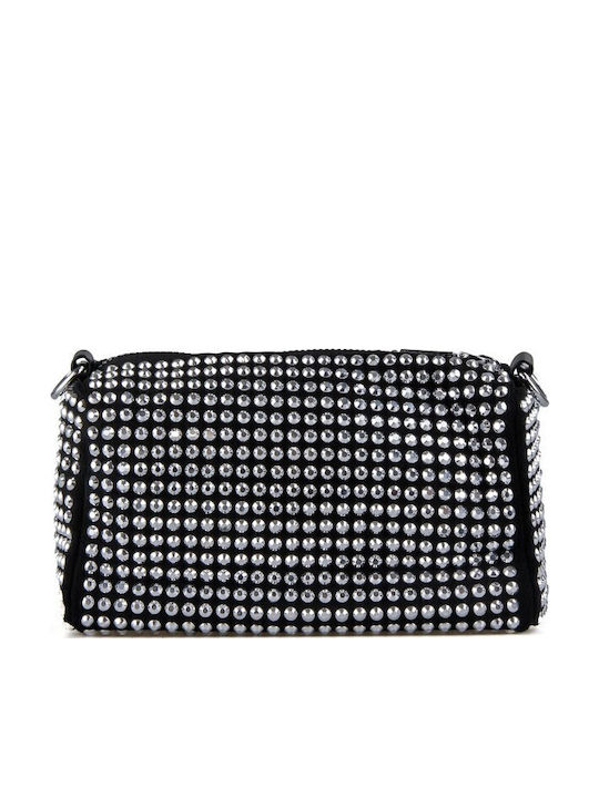 Μαύρο Τσαντάκι Χειρός Strass