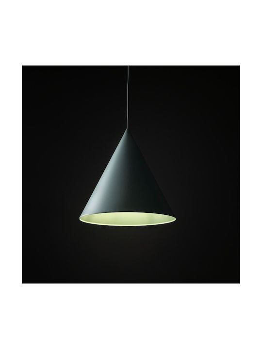 TK Lighting Pendant Light Black with Socket E27 32x165cm