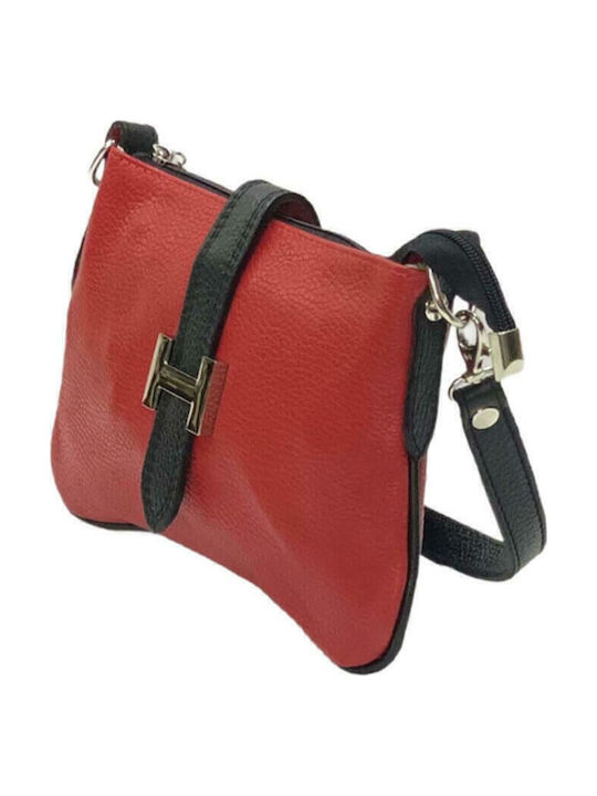 Women's Crossbody Bag Genuine Leather Excellent Quality Red