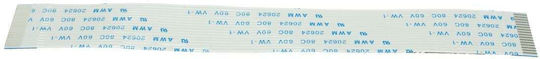 Powertech FFC Cable - Ribbon 16 PIN 1.0mm Pitch (140 x 15mm) C TYPE (CON-R012)