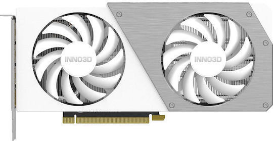 Inno 3D GeForce RTX 4060 Ti 8GB GDDR6 Twin X2 OC White Graphics Card