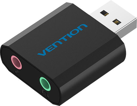 Vention Vab-s17-b External USB Sound Card