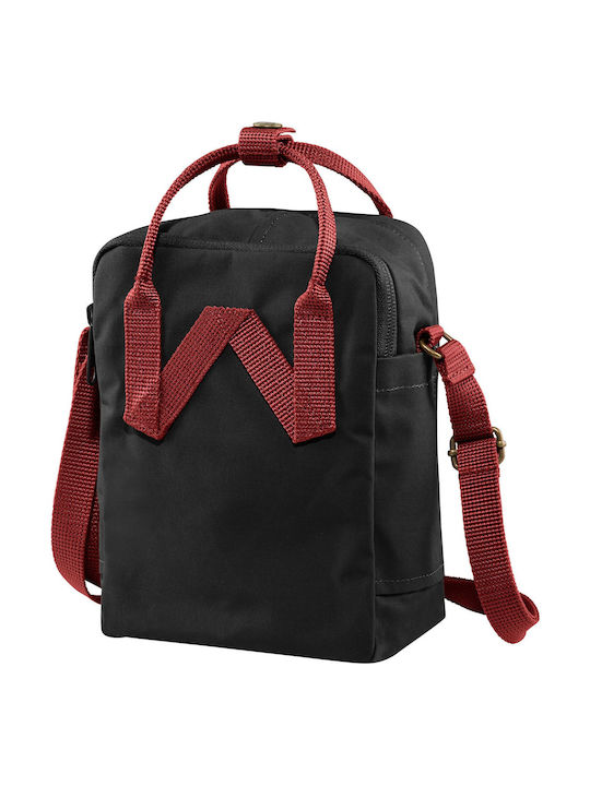 Fjallraven Kanken Sling Black Ox Red