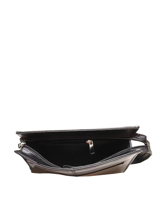 Leather 100 Кожено Мъжко Чантичка За Ръка Код 05-bag-1023-1 Черен
