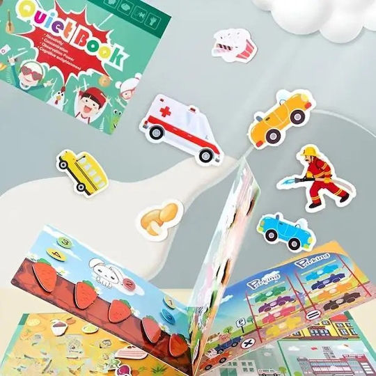 Велкро Montessori Книга за Деца 3+ години+ Години