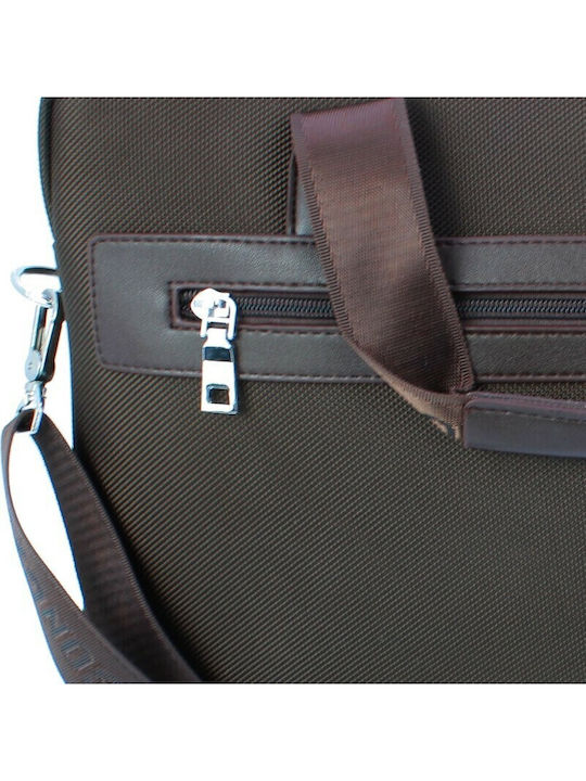 Professional Handbag – Shoulder 39*9*32 Annie Leather Gongzi Dark Brown