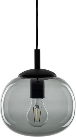 TK Lighting Κρεμαστό Φωτιστικό Μαύρο 20x20εκ.