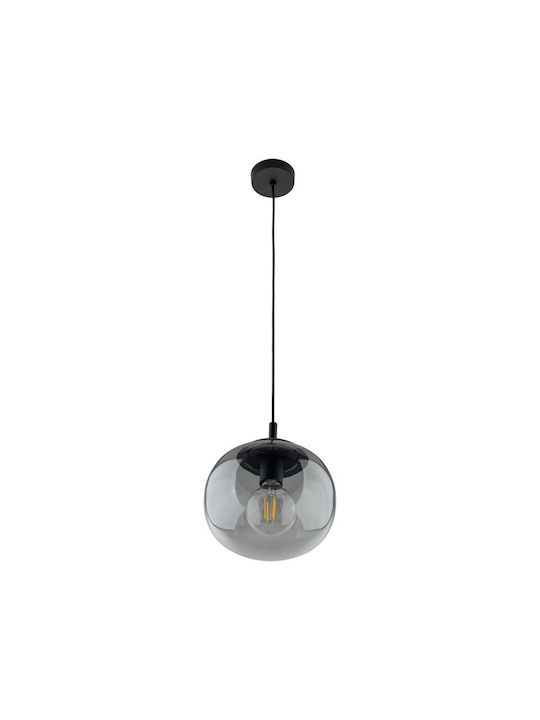TK Lighting Κρεμαστό Φωτιστικό Μαύρο 20x20εκ.