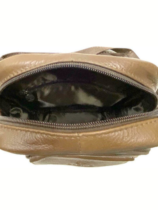 Men's Crossbody Bag Genuine Leather Excellent Quality Brown