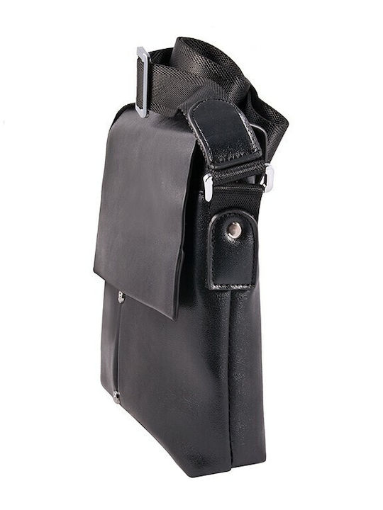 Herren Schwarz Umhängetasche Chiaasti 17061-01 V-store