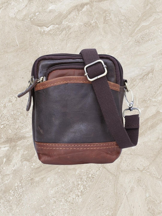 Leder Herren Crossbody Tasche 3121 V-store