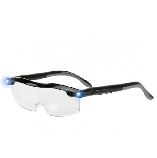 Ochelari Reîncărcabili Lupă Cu LED Foxmag24 160% Mighty Sight Lupă Unisex