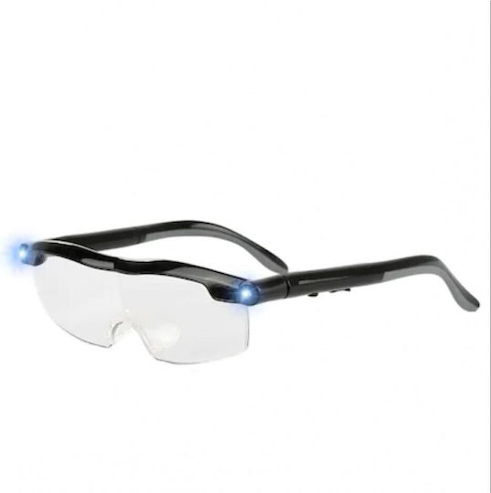 Ochelari Reîncărcabili Lupă Cu LED Foxmag24 160% Mighty Sight Lupă Unisex