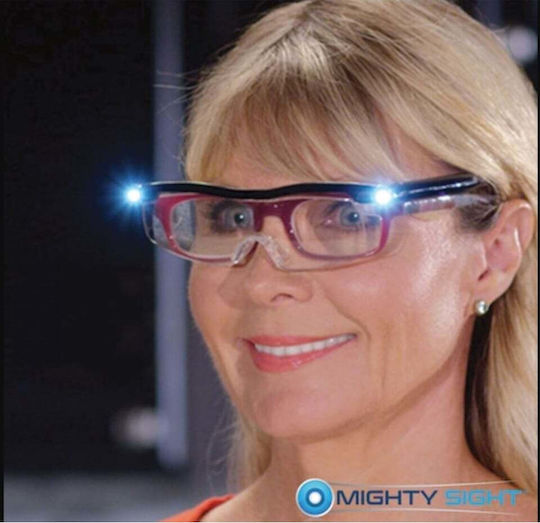 Ochelari Reîncărcabili Lupă Cu LED Foxmag24 160% Mighty Sight Lupă Unisex