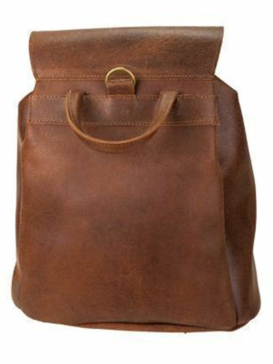 Kouros Leder Rucksack Leder Krouta-403-Braune
