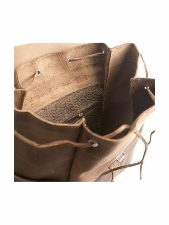 Kouros-γυναικείο Δερμάτινο Σακίδιο Πλάτης-405-nubuck