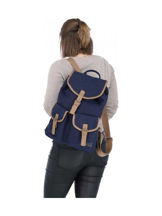 Business Backpack Hempline Μπλε Travelite 584-20