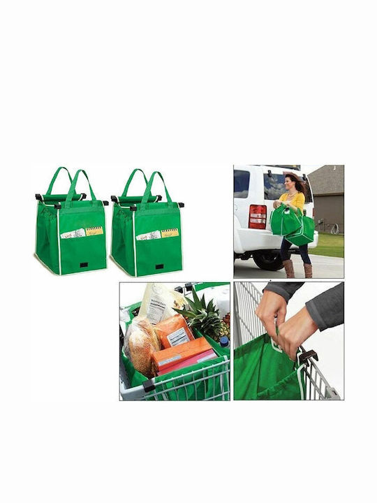 Sacoșe Ecologice de Cumpărături Set 2 Bucăți Reutilizabile