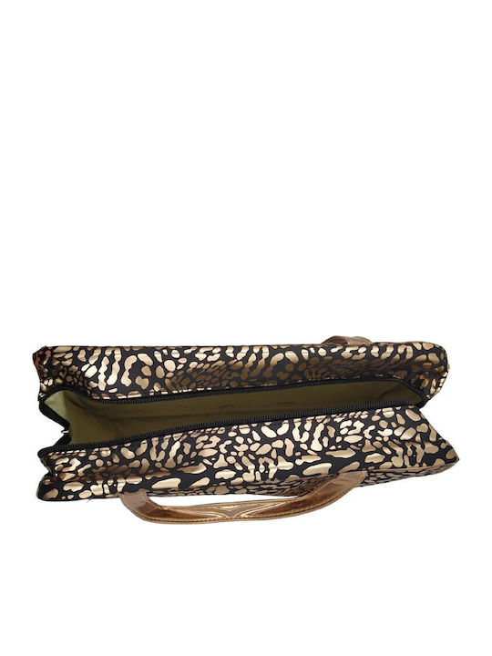 Neseser Irizant Cu Mânere Animal Print 6731_tiger