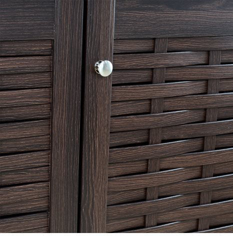 Holz Schuhschrank Real 114x33x67.5cm