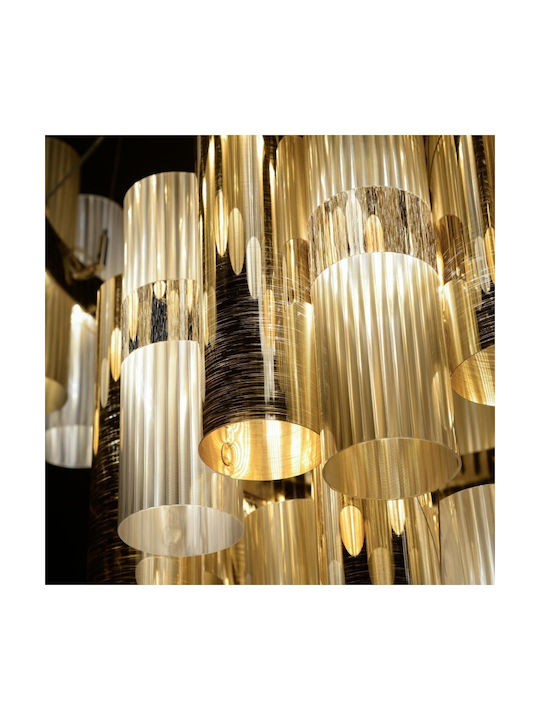 Slamp Pendant Light Gold 80cm