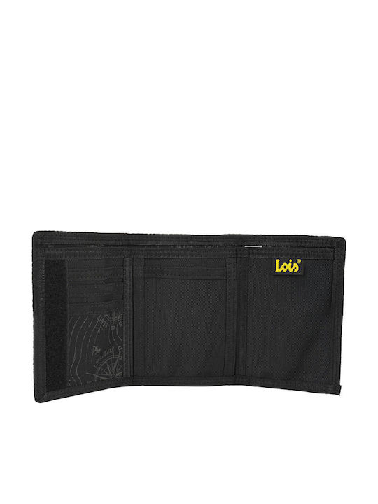 Πορτοφόλι Ανδρικό Lois Μαύρο 314701-01