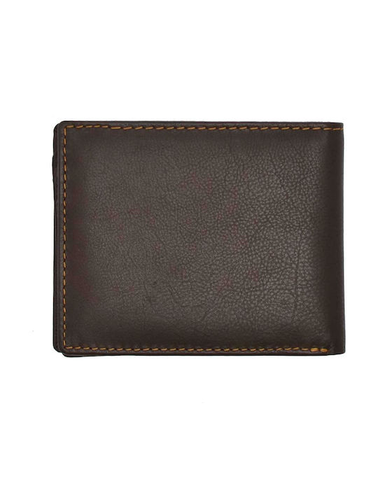 Herrenbrieftasche Aus Leder Braun Kappa K-792
