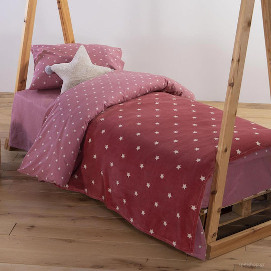 Nef-Nef Homeware Fleece Blanket Precious Pink 160x220cm