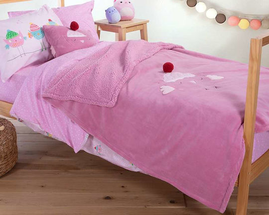 Nef-Nef Homeware Одеяло Tweet so SweetLovely Sweet Lovely 130x180cm