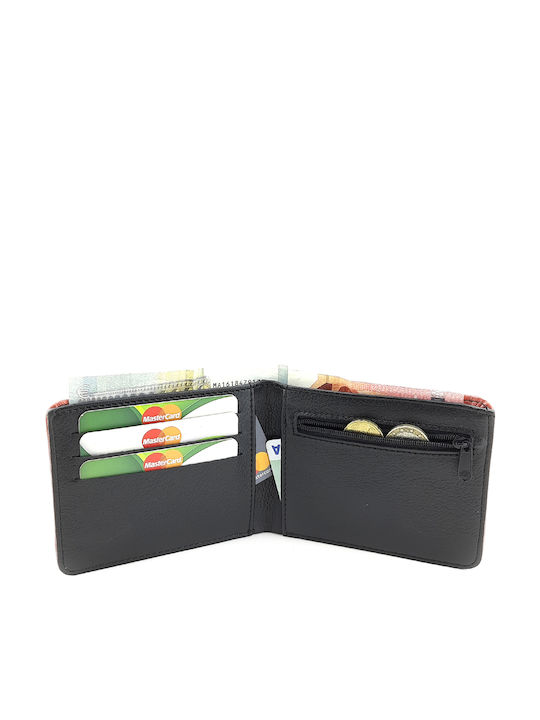 Πορτοφολι Αντρικο Γυναικειο Unisex Pera M.wallet Ethnic Patern Coloured