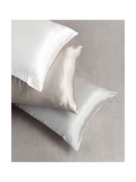 Rythmos Silk Sleep Pillowcase Oxford Beige 50x70cm.