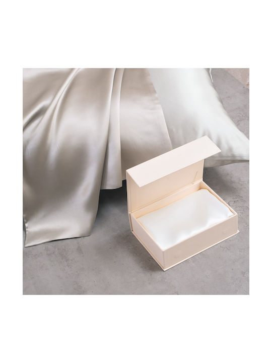 Rythmos Silk Sleep Pillowcase Oxford Beige 50x70cm.