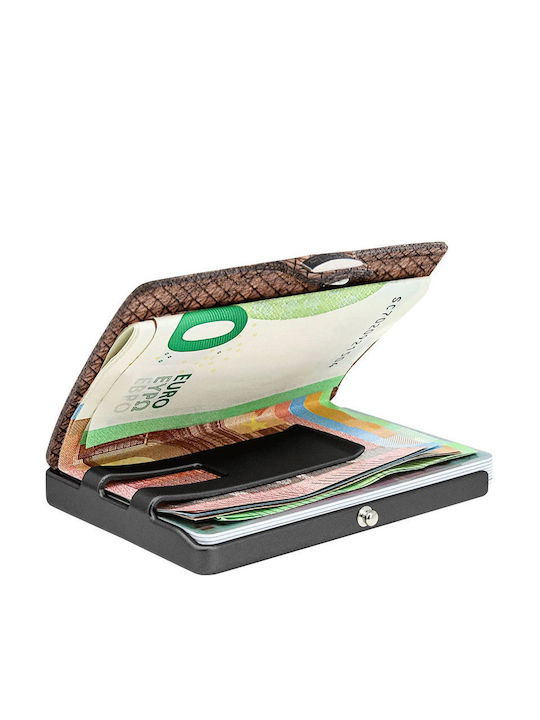 I-clip Original Artis Herrenbrieftasche Braun