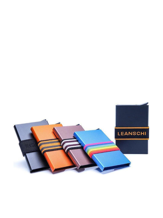 Leanschi Tech-wallet V2 Credit-cards Holder Pride Blue