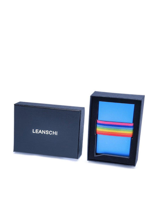 Leanschi Tech-wallet V2 Credit-cards Holder Pride Blue