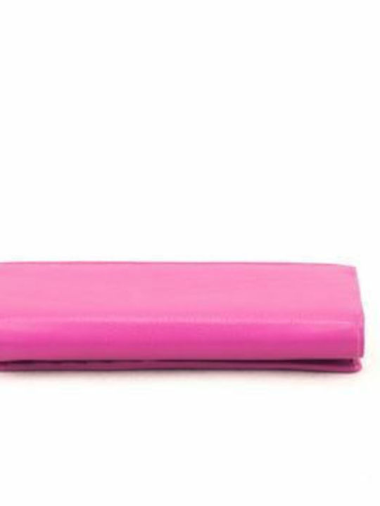Kouros Leder Damenbrieftasche Damenbrieftasche-8025-Magenta