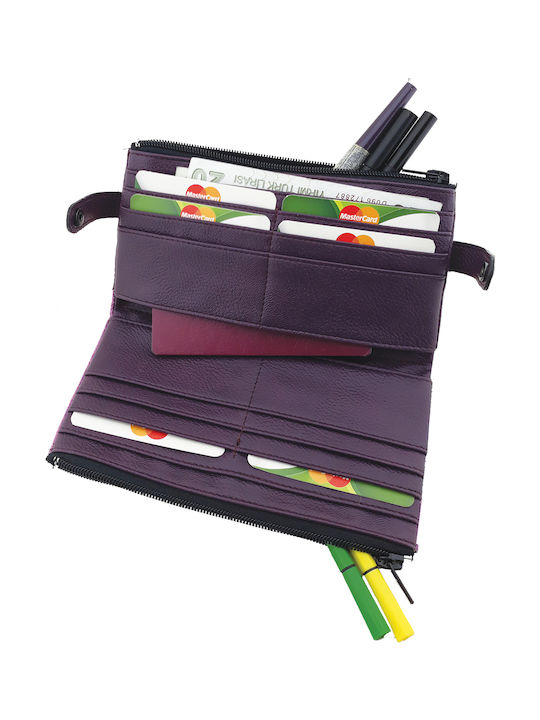 Πορτοφολι Μεγαλο Σχεδια Δερματινη Vegan Wallet Brown S.tree Πορτοφολι S.wallet Nature