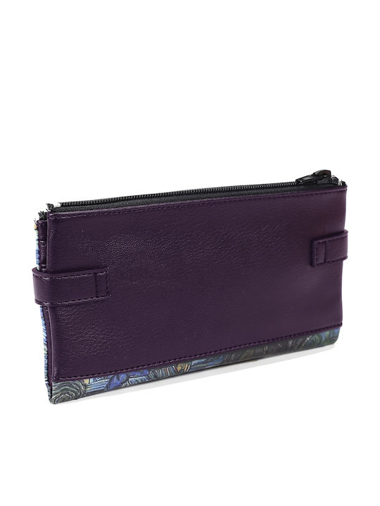 Πορτοφολι Μεγαλο Σχεδια Δερματινη Vegan Wallet Brown S.tree Πορτοφολι S.wallet Nature