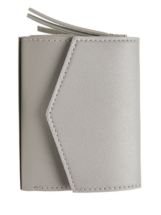 Short Tassel Wallet Γκρι Διαστάσεις 12*10*2 Cm