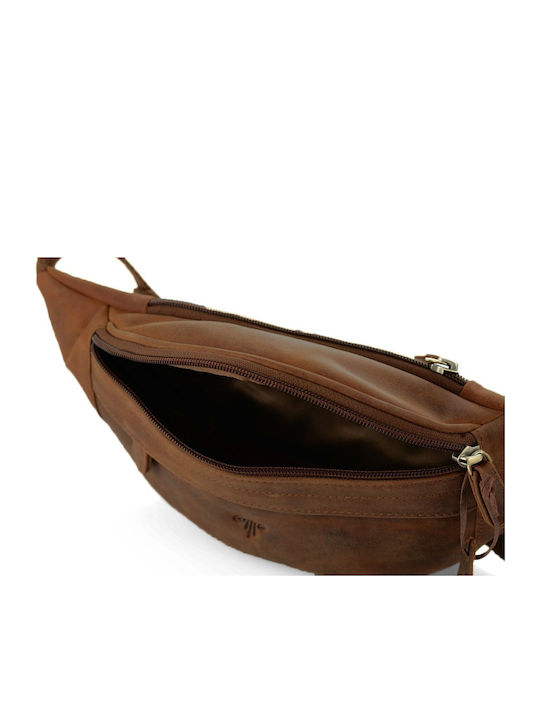 Leder Gürteltaschen Kion 2179 Olivgrün